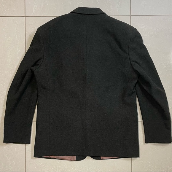 Vintage Wool Oversized Houndstooth Blazer - Picture 2 of 6